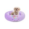 24-Inch Pet Bed with Comfortable and Supportive Design for Medium and Small Breeds