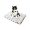 24'' X 18'' Dog Crate Mat with Soft Plush Bed Pad and Machine Washable Design