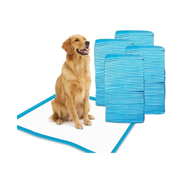 24x24 inches Large Capacity Dog Training Pads with Absorbent Core, 100 Count