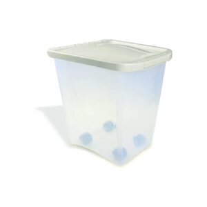 25 Pound Pet Food Container with FreshTite Seal and Convenient Wheels