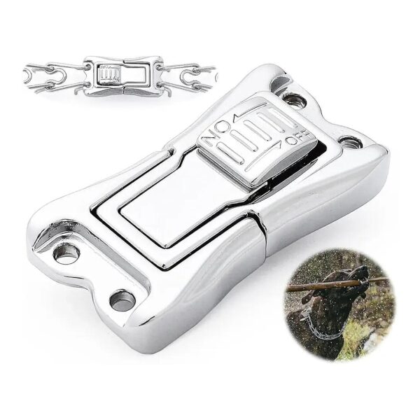 25mm to 0mm Herm Compatible Quick Release Buckle for Prong Collar Training