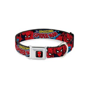 26 Inch Spider-Man Dog Collar Seatbelt Buckle