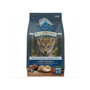 28-Lb Bag of High-Protein, Natural Dry Puppy Food with Chicken Recipe