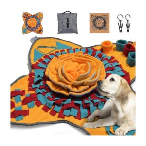 28" x 28" Pet Feeding Non-Slip Pad for Stress Relief and Nosework Training