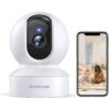 2K HD Pet Camera with Phone App and Night Vision for Indoor Home Security