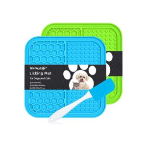 2PCS Small Licking Mats for Dogs and Cats Perfect for Bathing