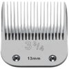 3-3/4 Size Ceramic Blades for Wahl KM10 Series Clippers and Similar Models