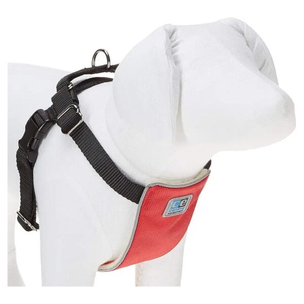 3/4-Inch Width Red Medium No Pull Harness with Easy On/Off Design