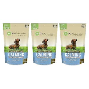 3 Pack Calming Chew for Dogs with Natural Behavior Support