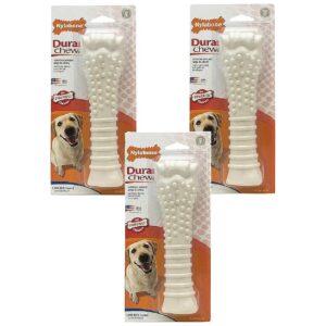 3 Pack Chicken Flavored Souper Bone Dog Chew Toys for Long-Lasting Entertainment