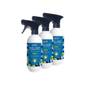 3-Pack Pet Stain and Odor Remover with Light Juniper Leaf Fragrance