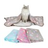 3 Pack Soft Warm Fleece Pet Blankets for Small Dog Cat Puppy