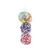 3-Pack Toss N Floss Rope Ball in Mesh Bag for Small Medium Large Pets