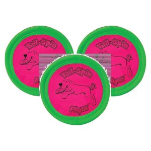 3 Pack of Fun and Safe Soft Flyer Dog Toys for All Breeds