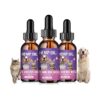 3-Piece Pet Hemp Oil for Anxiety, Pain, and Inflammation Relief in Dogs and Cats