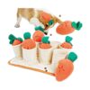 3 in 1 Interactive Dog Toys Puzzle Mats Puzzle Carrot Dog Chew Toys Puppy Fun