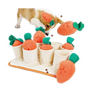 3 in 1 Interactive Dog Toys Puzzle Mats Puzzle Carrot Dog Chew Toys Puppy Fun