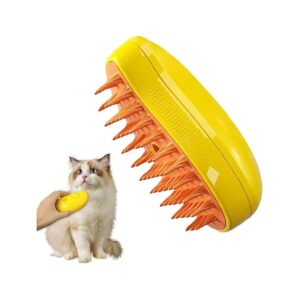 3 in 1 Pet Brush for Cat and Dog Grooming, Massaging, and Cleaning