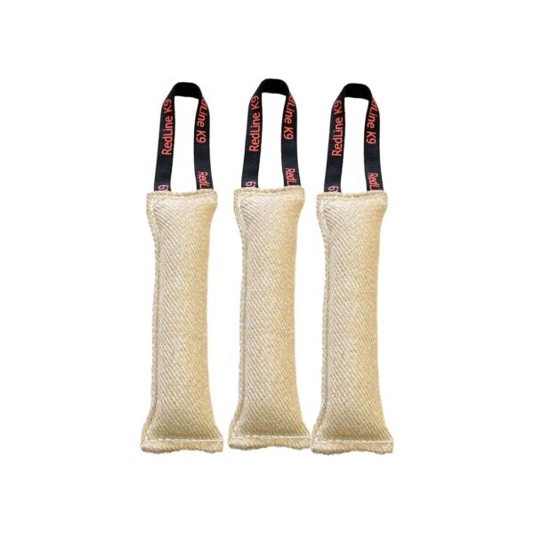 3' x 8' Jute Tug Toys with 1 Handle for Redline K9's High-Quality Interactive Play