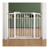 30-Inch Tall Metal Safety Gate Suitable for Toddlers and Small Pets