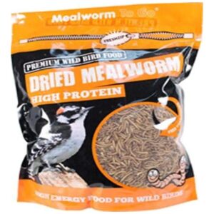 30 Oz Bag of Dried Mealworm Wild Bird Food High Protein Nutrition