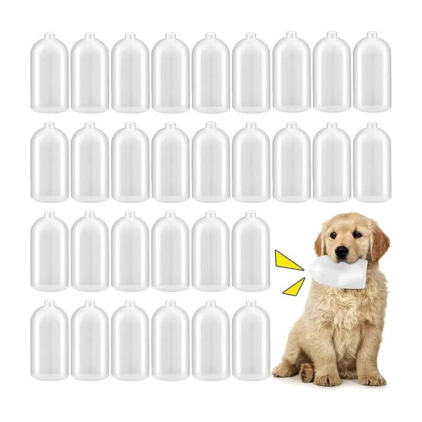 30 Pack Plastic Squeakers for Dog Toys and Pet Noise Makers