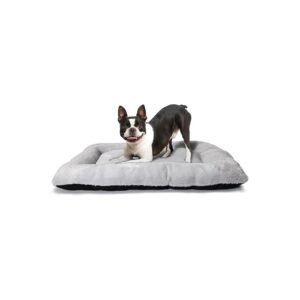 30 inch Dog Crate Bed with Faux Fur Material for Comfortable Sleeping