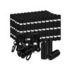 3000 Count Black Plastic Dog Trash Bags with 3 Dispensers for Home and Outdoor Use