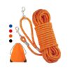 30ft-50ft Heavy Duty Nylon Dog Leash for Small Medium Large Dogs with Easy Control