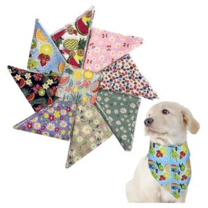 32 Pack of Dog Bandanas, Adjustable Scarves, Bibs