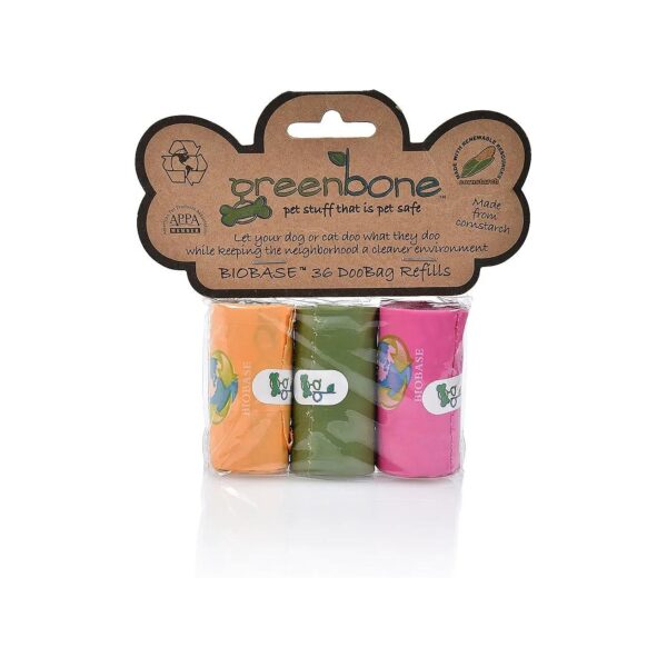 36-Count Eco-Friendly Dog Poop Bags for Pet Owners