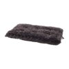 36x24-Inch Polyester Dog Pillow Bed with Faux Fur Surface and Machine Washable