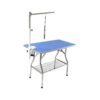 38x22 Inch Medium Size Dog Grooming Table with Rust Resist Stainless Steel Frame