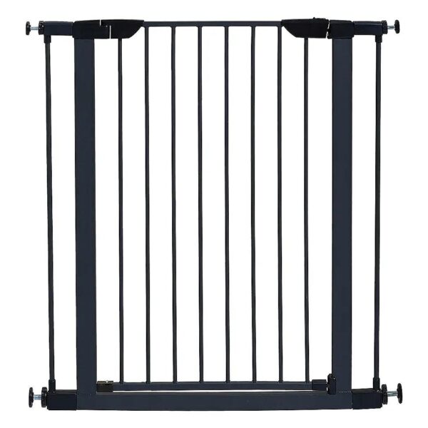 39 High Walk-thru Pet Gate with Secure Latch and Wide Door Swing