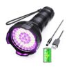 395nm Dual UV Blacklight Flashlight for Pet Urine Detection