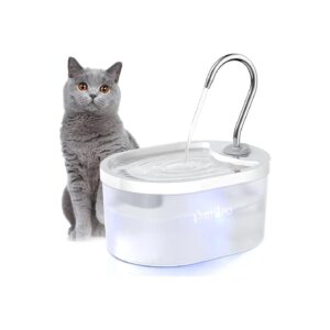 3L Super Silent Pet Water Fountain for Hydrated Cats, Multiple Pets Friendly