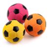 3PCS Latex Rubber Squeak Football Toy Set for Medium Dogs Interactive Play