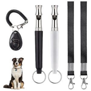 3Pack Ultrasonic Dog Whistle for Effective Training and Bark Reduction