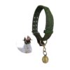 3inch Nylon Dog Cattle Collar with Metal Buckle and Bell for Farm Animals Pets