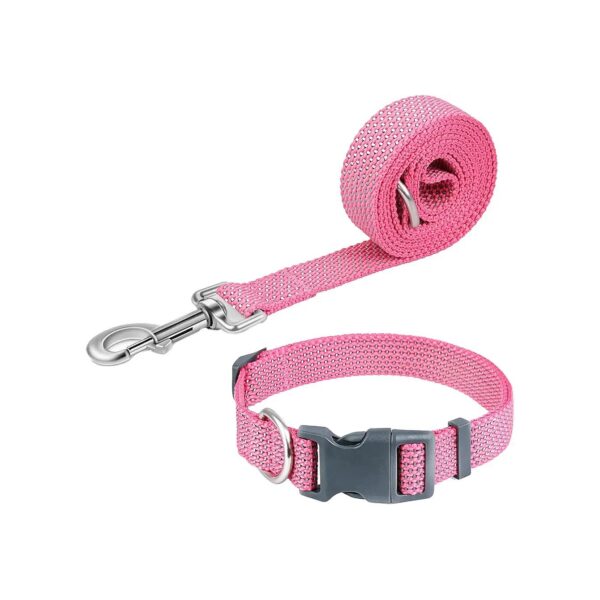 4 FT/5 FT Mix Color Nylon with Heavy-Duty Steel D-Ring and Adjustable Buckle