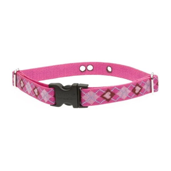 4-Inch Containment Collar Strap with Puppy Love Design for Medium Large Dogs