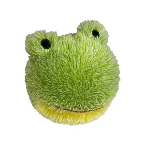 4 Inch Squeaky Frog Toy For Small Breed Dogs Green