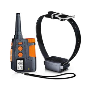 4 MileRange Dog Training Collar with Beep, Vibration and Shock Modes