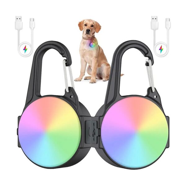 4-Mode Dog Light for Night Walking with IP68 Waterproof Collar Accessories