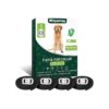 4 Pack Flea and Tick Collar for Dogs - Long-Lasting Protection for All-Size Breeds