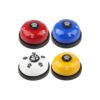 4 Piece Dog Training Bell with Cute Paw Prints for Small Breeds Potty Training