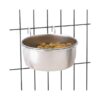 4 Stainless Steel Hanging Feeding Bowl for Multi-Pets