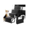 4-Step Lightweight Dog Stairs for Senior Dogs Up to 150LBS Support