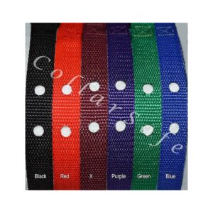 4 Wide Black Basic Webbing Replacement Collar for PetSafe PIF-275 Modules