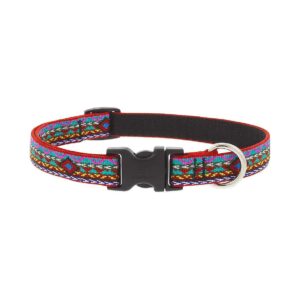 4 Wide Dog Collar El Paso Design Adjusts 9-14 Inches Including Leash and Harness Options